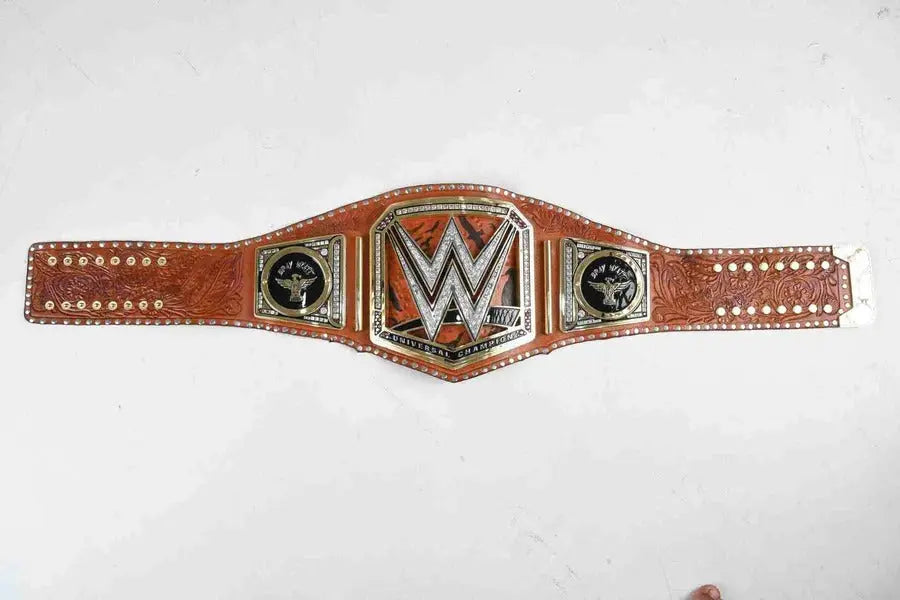 24K GOLD World Universal CNC Championship Belt 