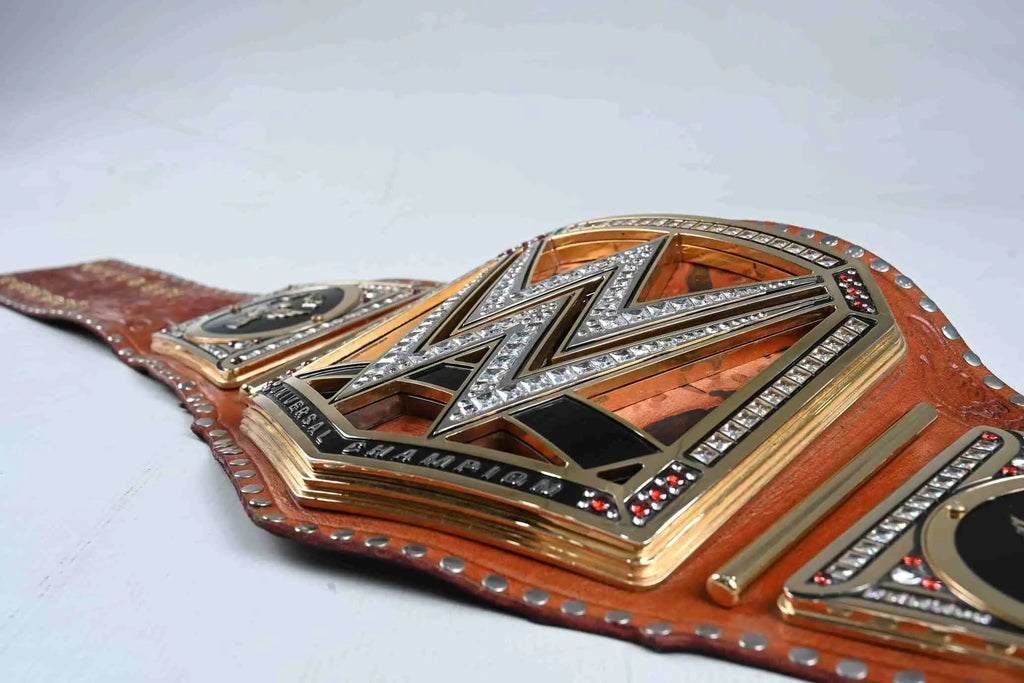 24K GOLD World Universal CNC Championship Belt 