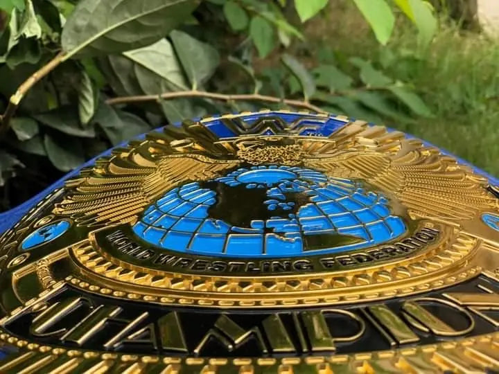 24K GOLD WWF Big Eagle Attitude Era 