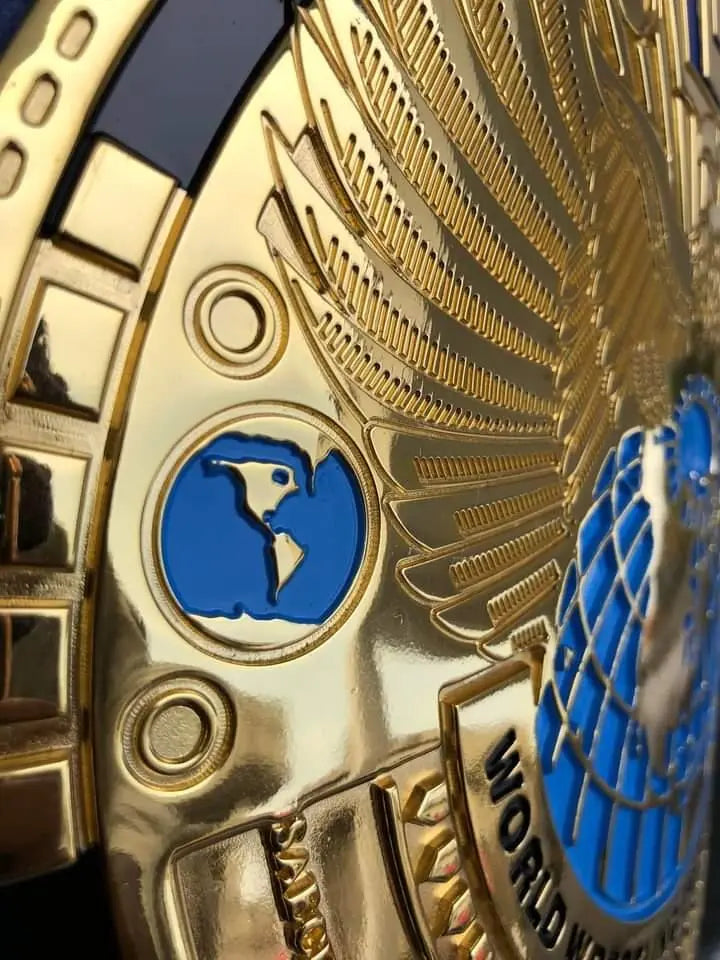 24K GOLD WWF Big Eagle Attitude Era 