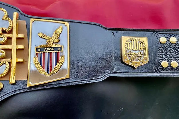 CNC-Made 24K Gold AEW Champion Belt