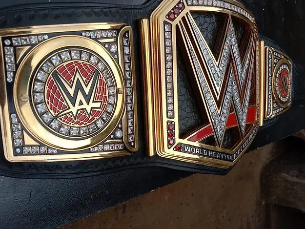24K Gold World Heavyweight CNC Championship Belt Replica