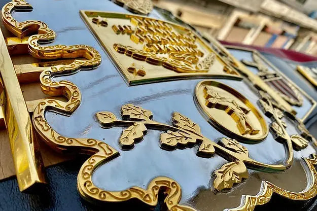CNC-Made 24K Gold AEW Champion Belt