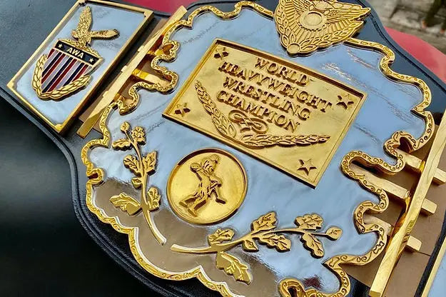 CNC-Made 24K Gold AEW Champion Belt