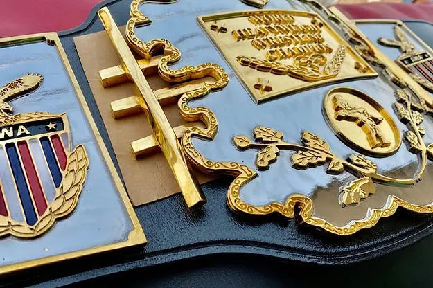 CNC-Made 24K Gold AEW Champion Belt