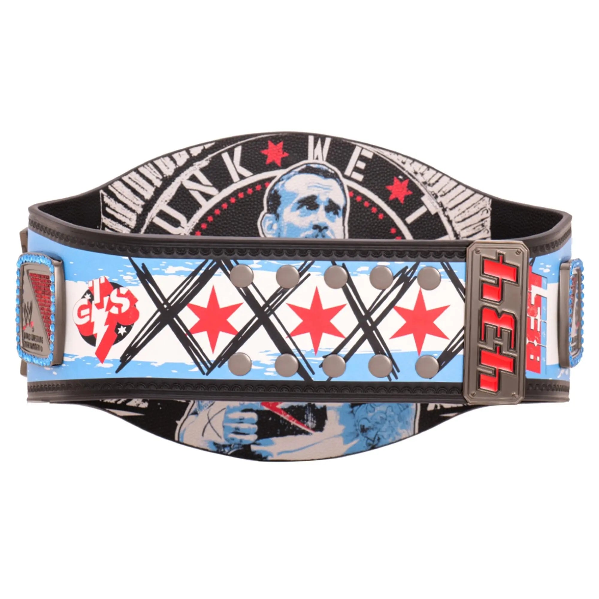 CM Punk 434-Day Record Signature Series Championship Title Belt ChampionshipBeltUS