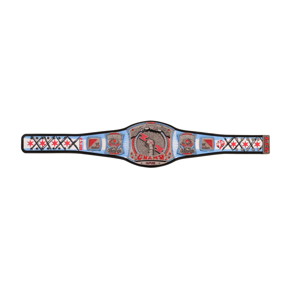 CM Punk 434-Day Record Signature Series Championship Title Belt ChampionshipBeltUS
