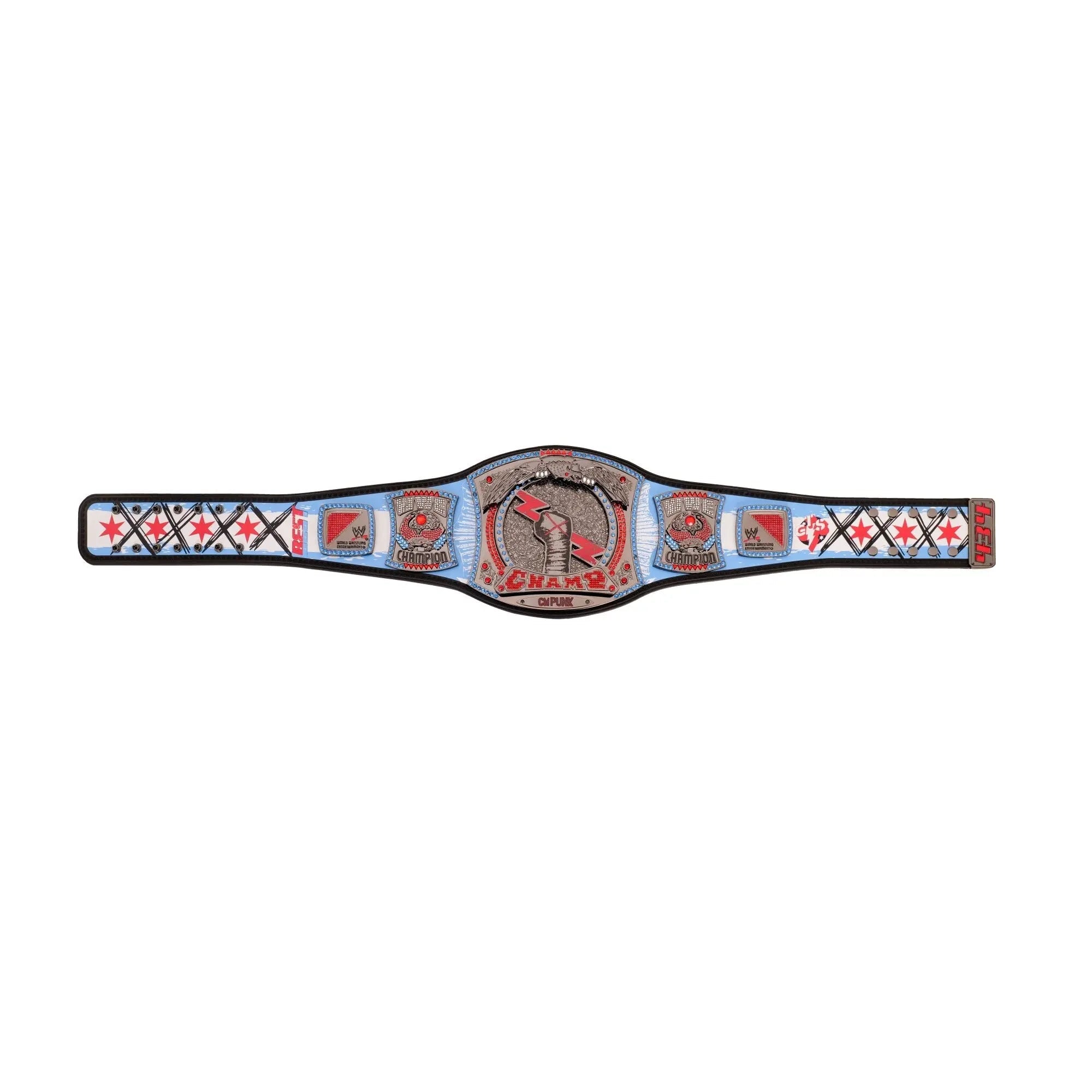CM Punk 434-Day Record Signature Series Championship Title Belt ChampionshipBeltUS