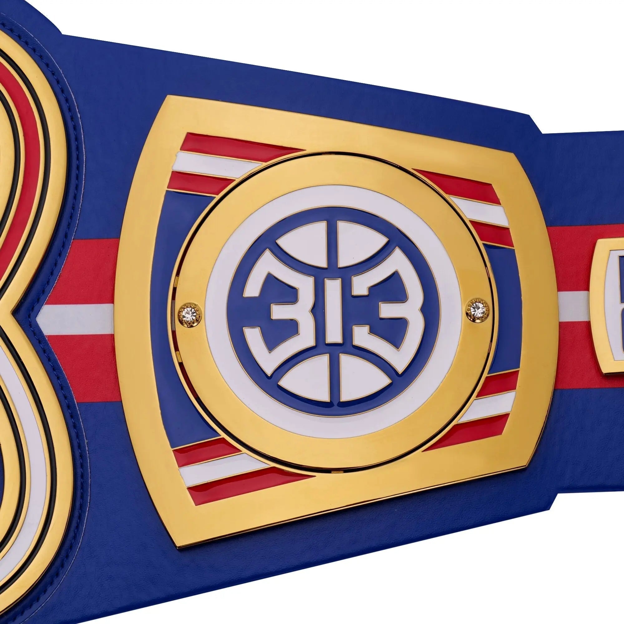 Detroit Pistons WWE Legacy Title Belt