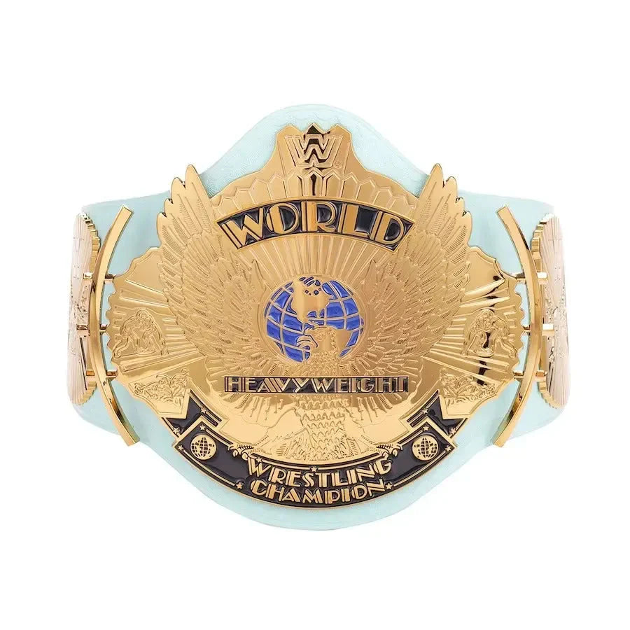 Light Blue WWE Winged Eagle Championship ChampionshipBeltUS