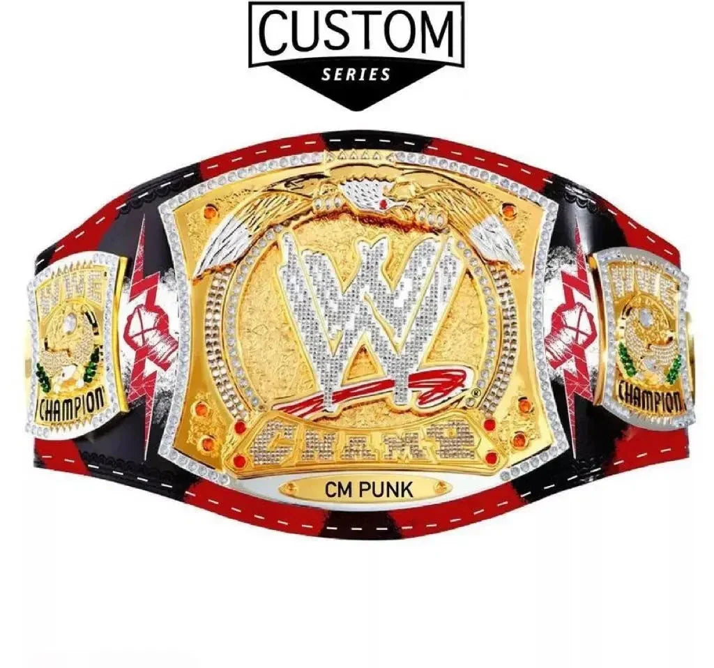 WWE CM Punk Spinner Championship Title Belt ChampionshipBeltUS