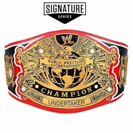 Undisputed Undertaker Championship Signature Series Wrestling Belt Replica ChampionshipBeltUS