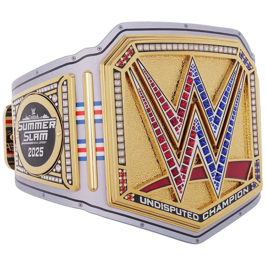 SummerSlam 2025 Undisputed WWE Championship Replica Title Belt ChampionshipBeltUS