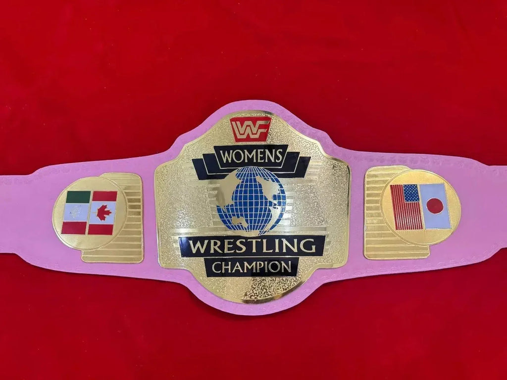 WWF Women’s Wrestling Championship Replica Title Belt ChampionshipBeltUS