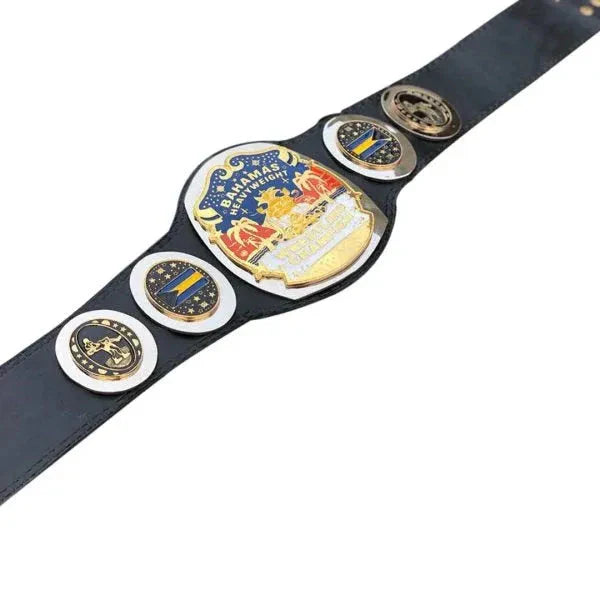NWA Bahamas Bahamian Heavyweight Wrestling Champion Belt Islands Florida Championship ChampionshipBeltUS