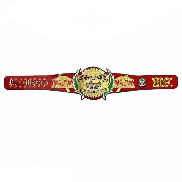 REY MYSTERIO WORLD HEAVYWEIGHT WRESTLING CHAMPIONSHIP BELT ChampionshipBeltUS