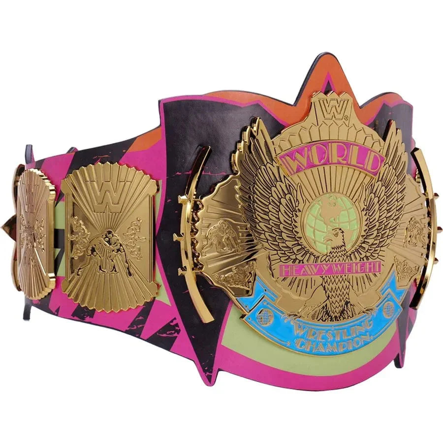The Ultimate Warrior Signature Series Championship Replica Title Belt ChampionshipBeltUS