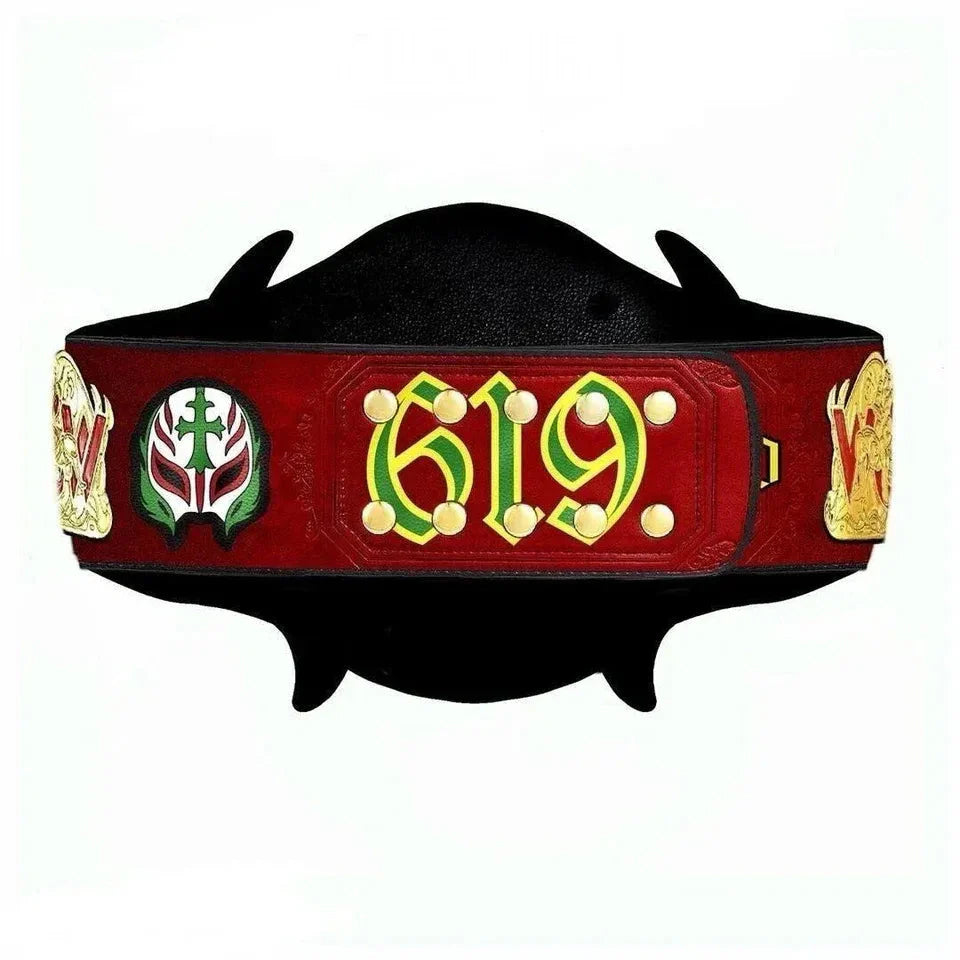 REY MYSTERIO WORLD HEAVYWEIGHT WRESTLING CHAMPIONSHIP BELT ChampionshipBeltUS