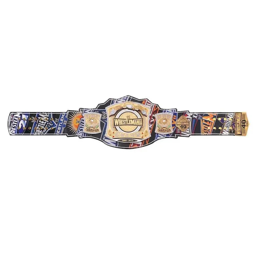 WrestleMania 40 Limited Edition Spinner Replica Title Belt ChampionshipBeltUS