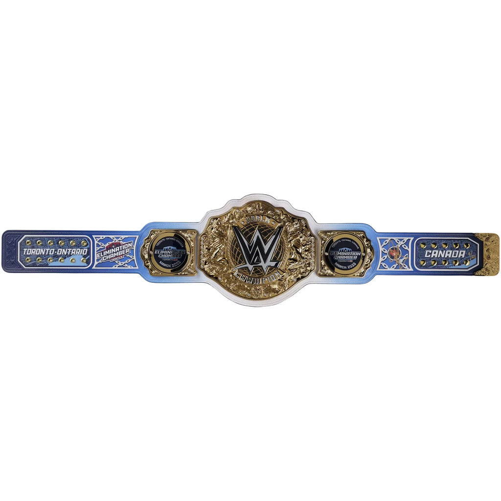John Cena WWE Elimination Chamber Replica Title Belt ChampionshipBeltUS