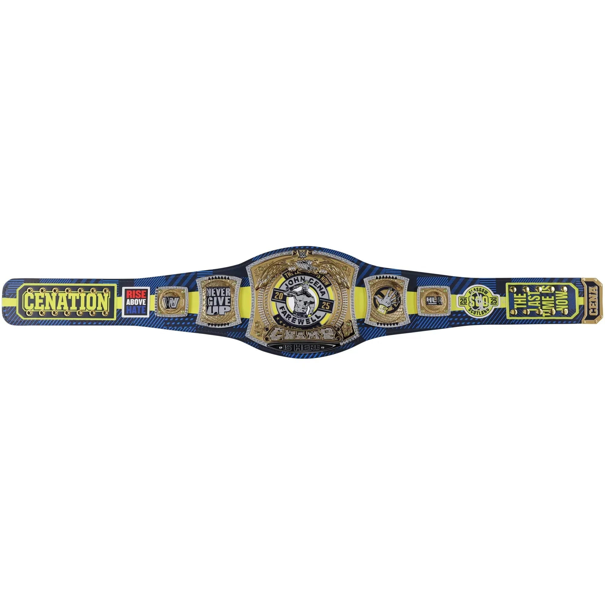 John Cena WWE Farewell Tour Brussels Replica Title Belt - Limited Edition of 25 (Copy) ChampionshipBeltUS