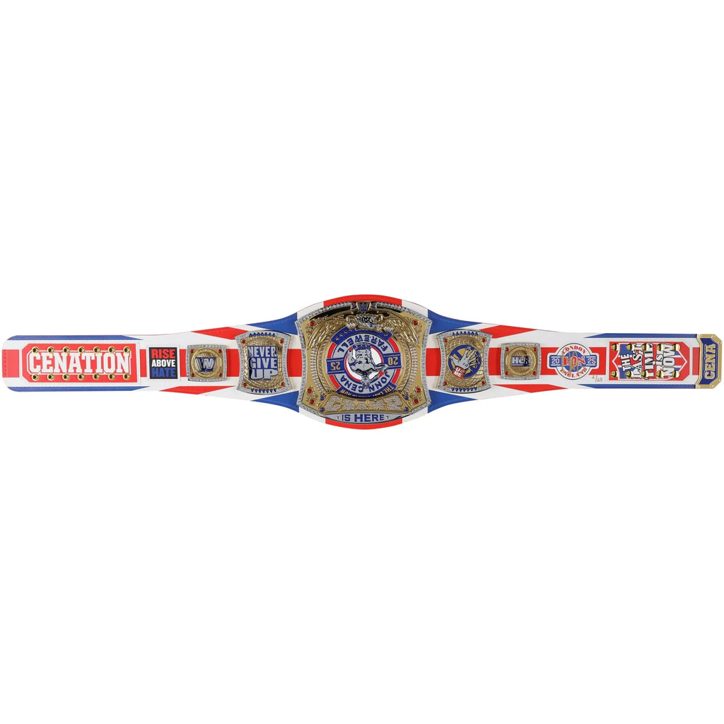 John Cena WWE Farewell Tour London Replica Title Belt - Limited Edition of 25 (Copy) ChampionshipBeltUS