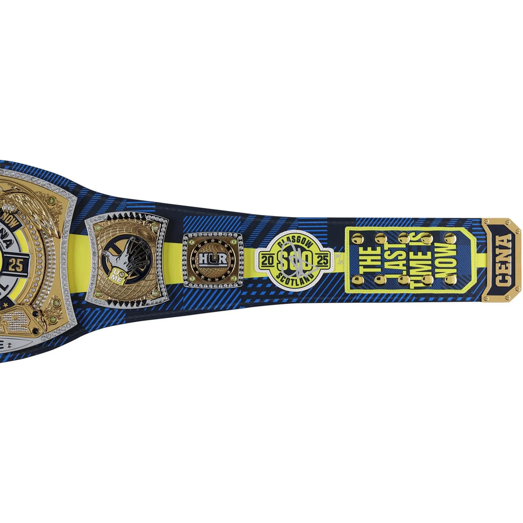 John Cena WWE Farewell Tour Brussels Replica Title Belt - Limited Edition of 25 (Copy) ChampionshipBeltUS