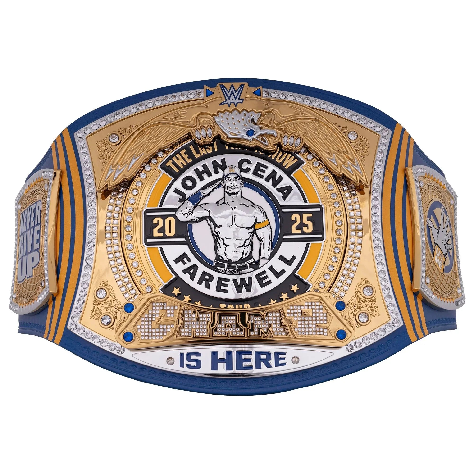 John Cena Farewell Tour 2025 St. Louis Spinner Championship Replica Title Belt ChampionshipBeltUS