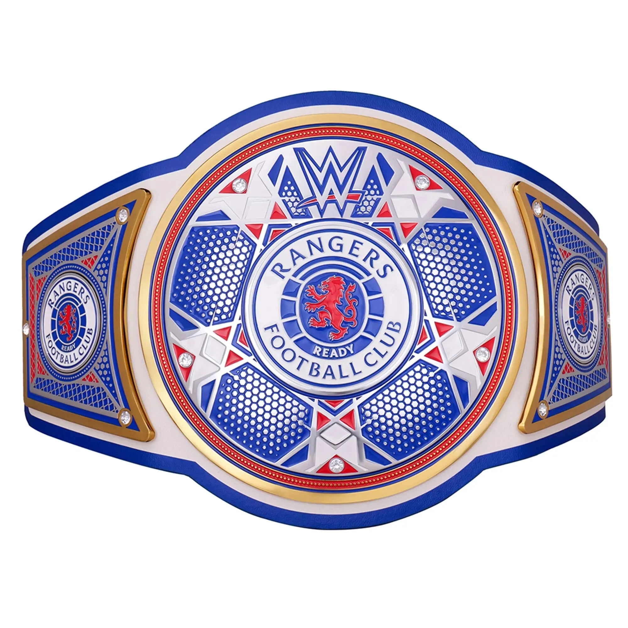 WWE x Rangers FC collectible Legacy Championship Replica Belt – Official Football x Wrestling Collectible ChampionshipBeltUS