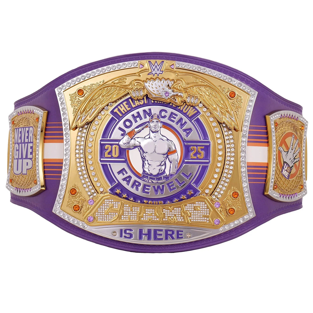 John Cena Farewell Tour 2025 Phoenix Spinner Championship Replica Title Belt ChampionshipBeltUS