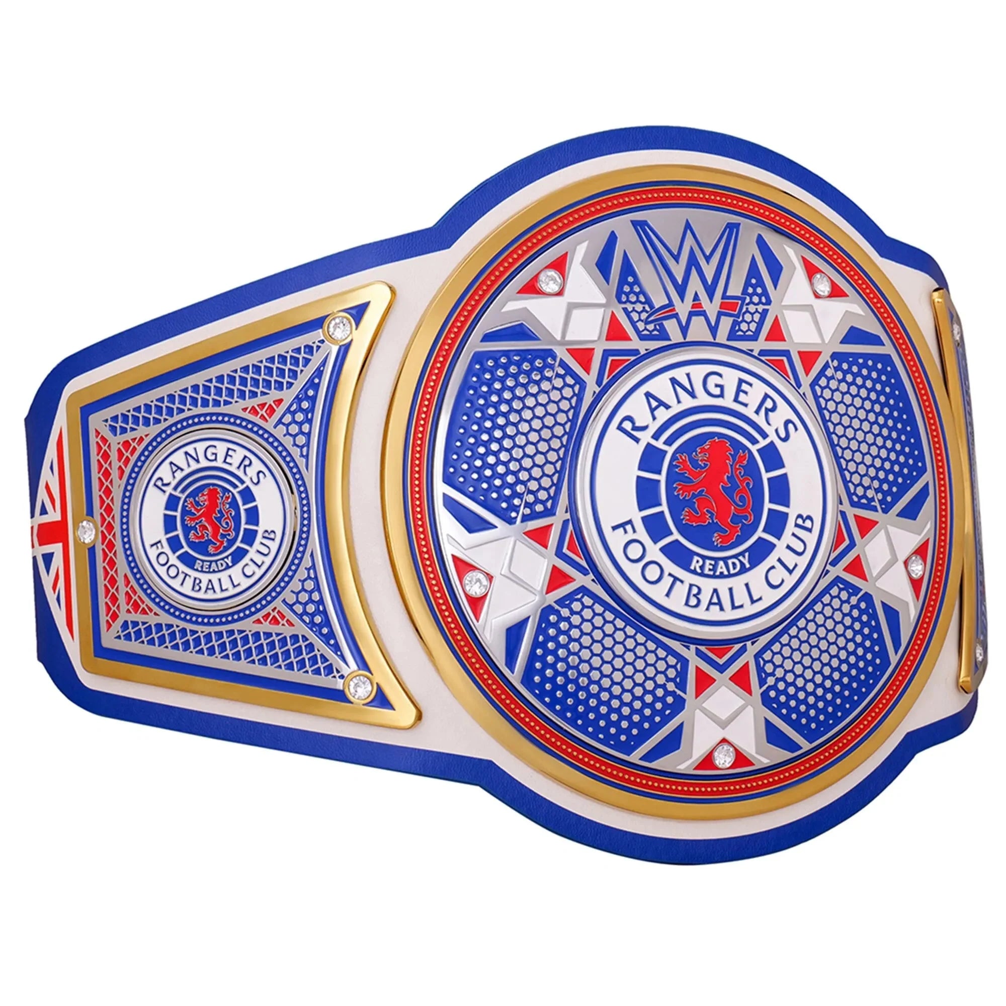 WWE x Rangers FC collectible Legacy Championship Replica Belt – Official Football x Wrestling Collectible ChampionshipBeltUS
