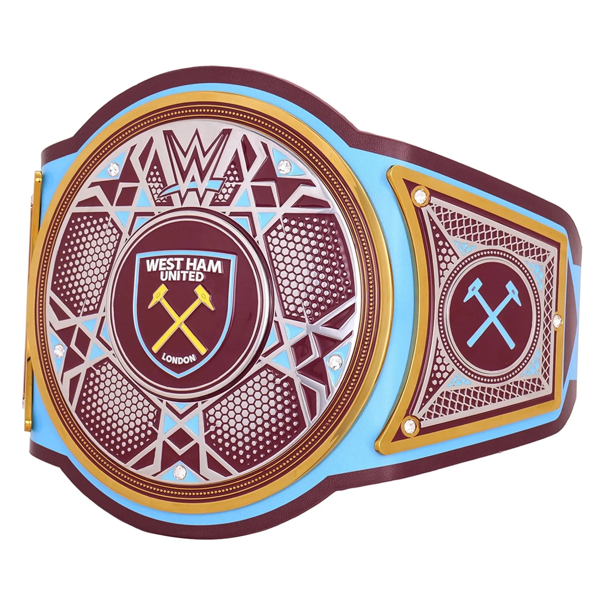 WWE x West Ham United Legacy Championship Replica Belt – Official Crossover ChampionshipBeltUS