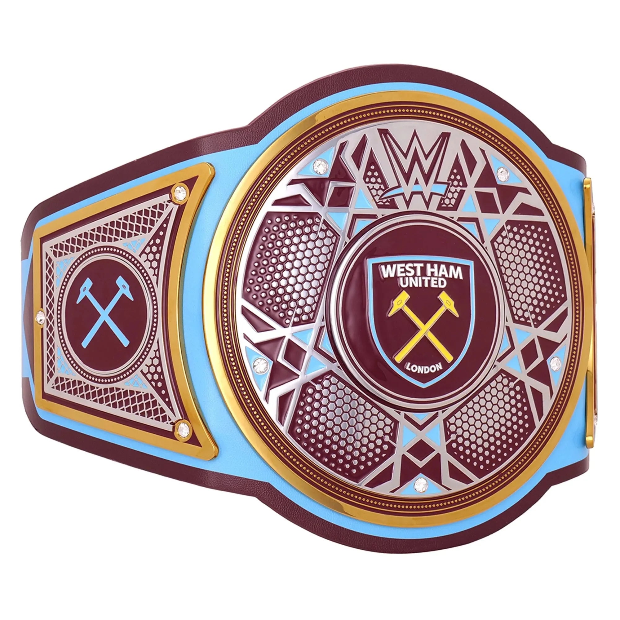 WWE x West Ham United Legacy Championship Replica Belt – Official Crossover ChampionshipBeltUS