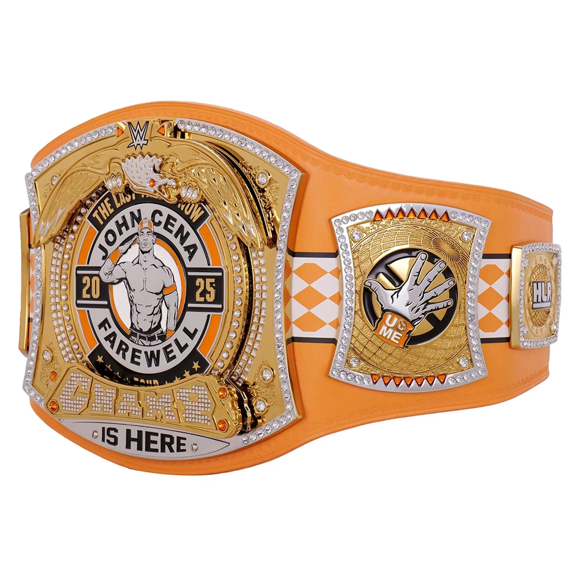 John Cena Farewell Tour 2025 Knoxville Spinner Championship Replica Title Belt (Copy) ChampionshipBeltUS
