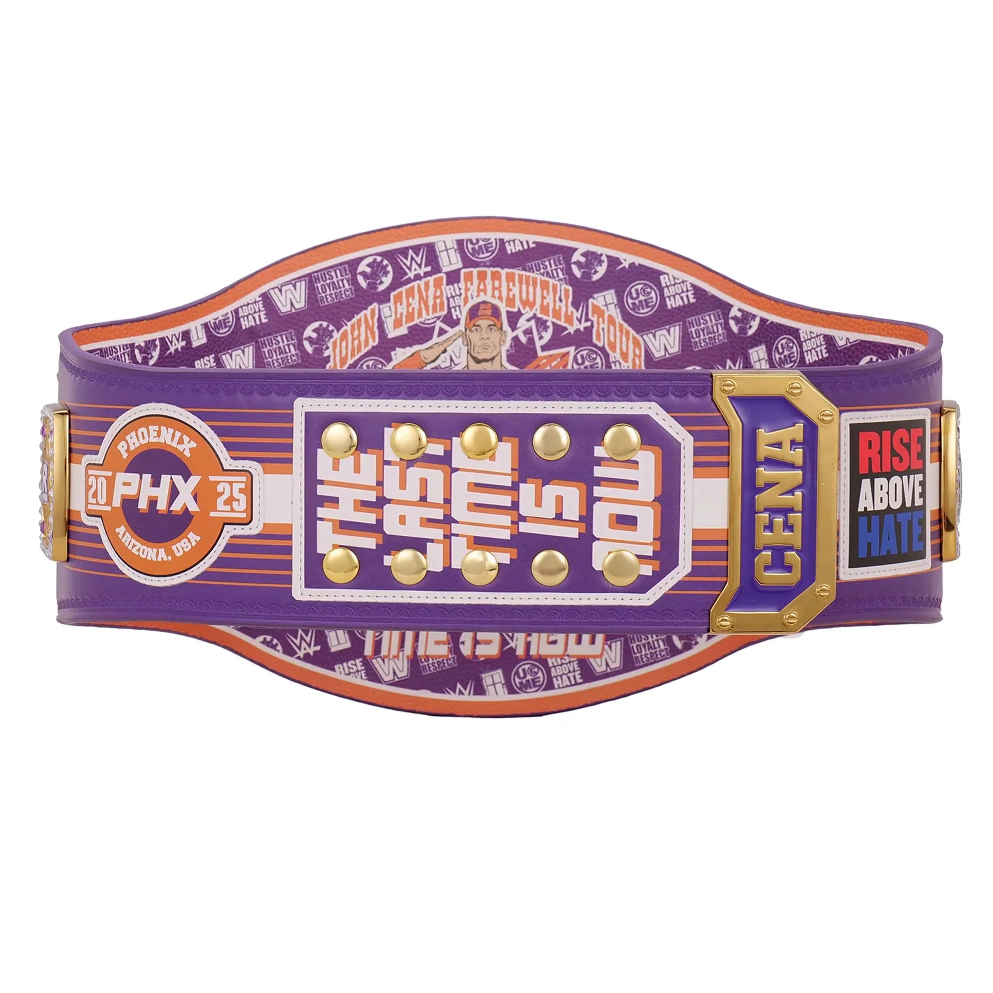 John Cena Farewell Tour 2025 Phoenix Spinner Championship Replica Title Belt ChampionshipBeltUS