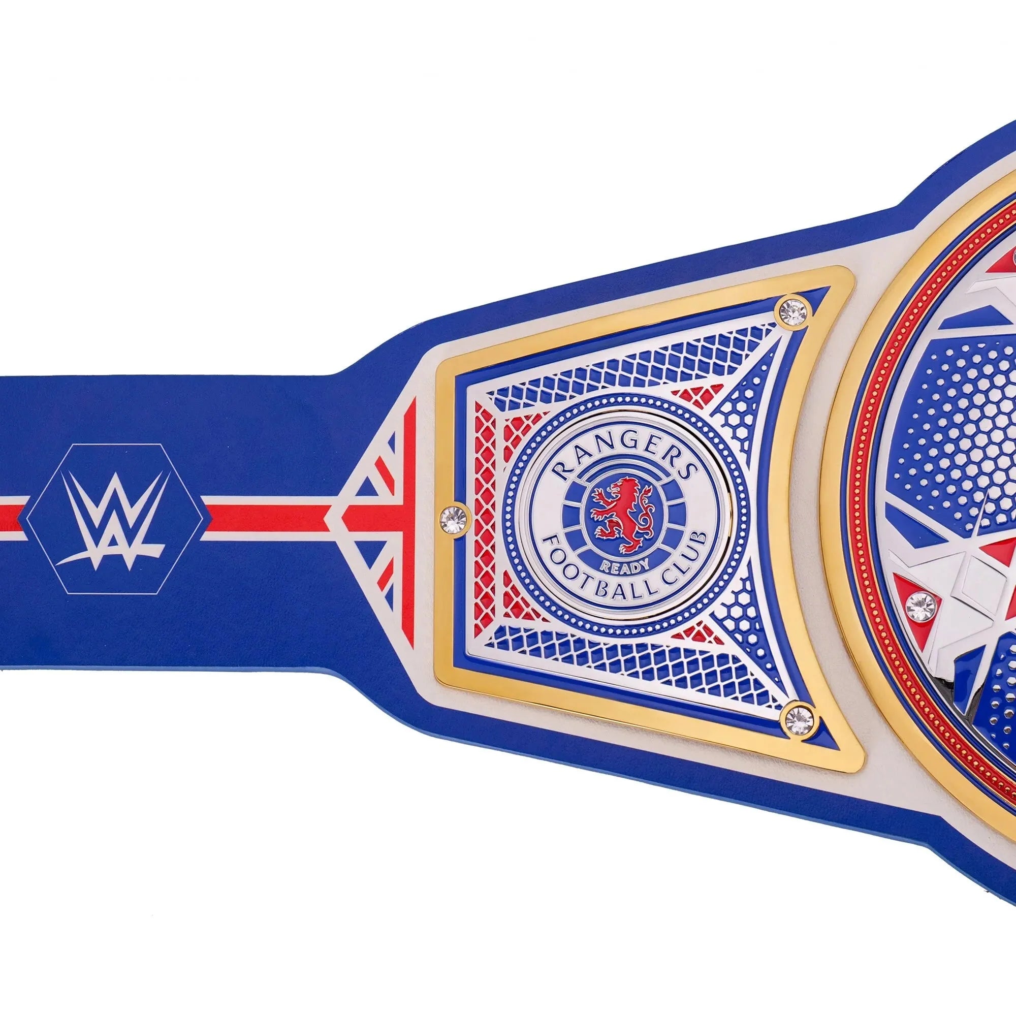 WWE x Rangers FC collectible Legacy Championship Replica Belt – Official Football x Wrestling Collectible ChampionshipBeltUS