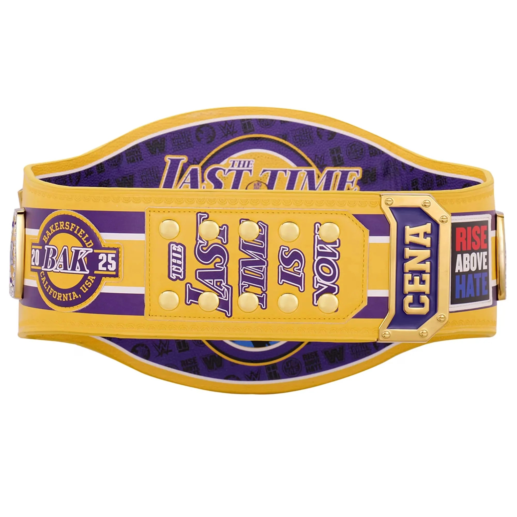 John Cena Farewell Tour 2025 Bakersfield Spinner Championship Replica Title Belt (Copy) ChampionshipBeltUS