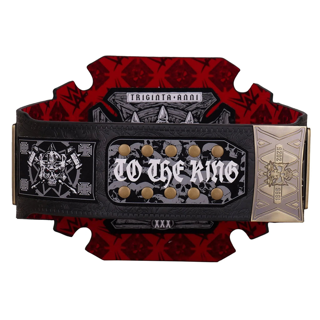 Triple H 30 Years The Authority WWE Championship Title Belt (Copy) ChampionshipBeltUS
