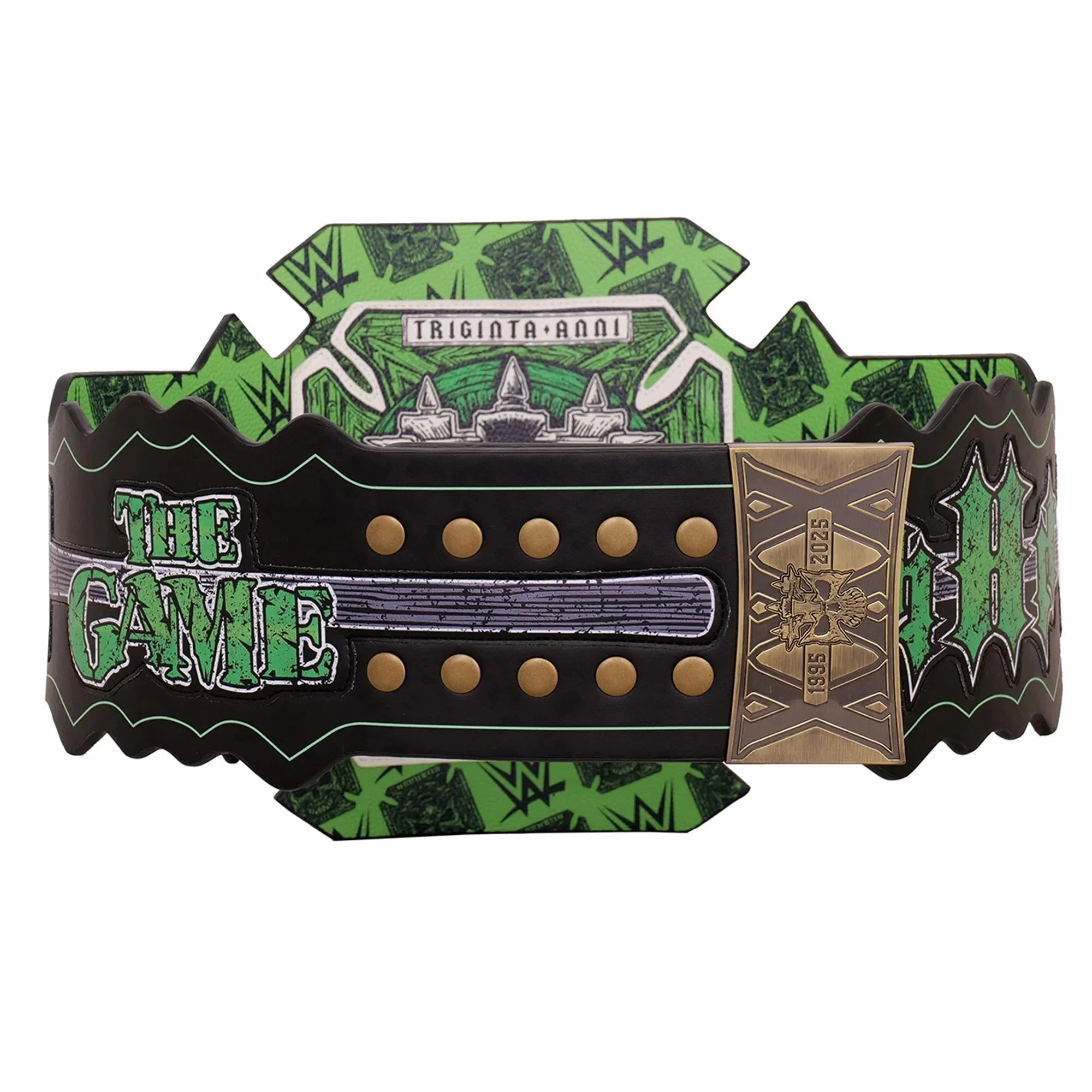 Triple H 30 Years The Game Attitude Era Championship Title Belt (Copy) ChampionshipBeltUS