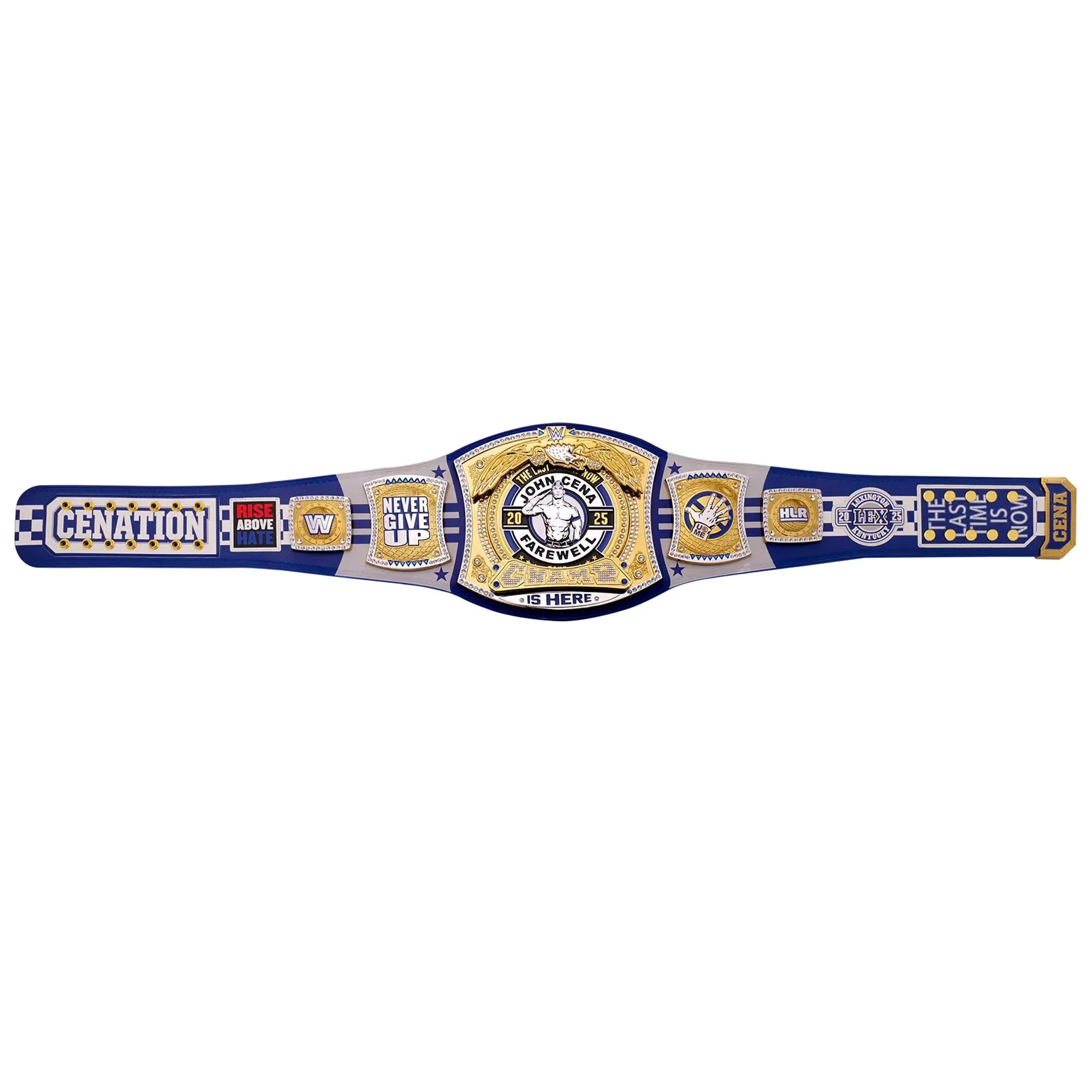John Cena Farewell Tour 2025 Knoxville Spinner Championship Replica Title Belt (Copy) ChampionshipBeltUS