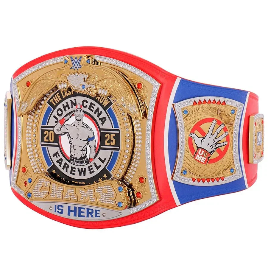 John Cena Farewell Tour 2025 Montreal Spinner Championship Replica Title Belt ChampionshipBeltUS