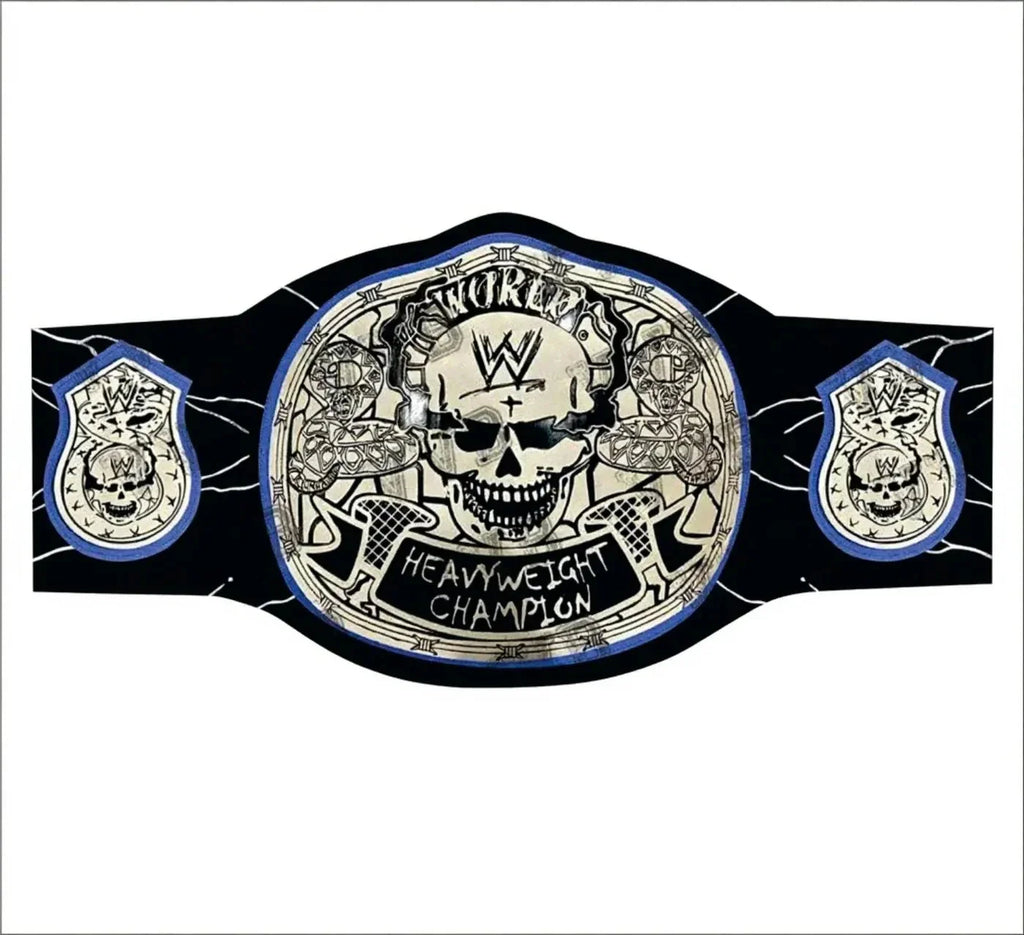 Custom New Stone Cold Limited Edition Smoking Skull Championship Wrestling Title Belt ChampionshipBeltUS