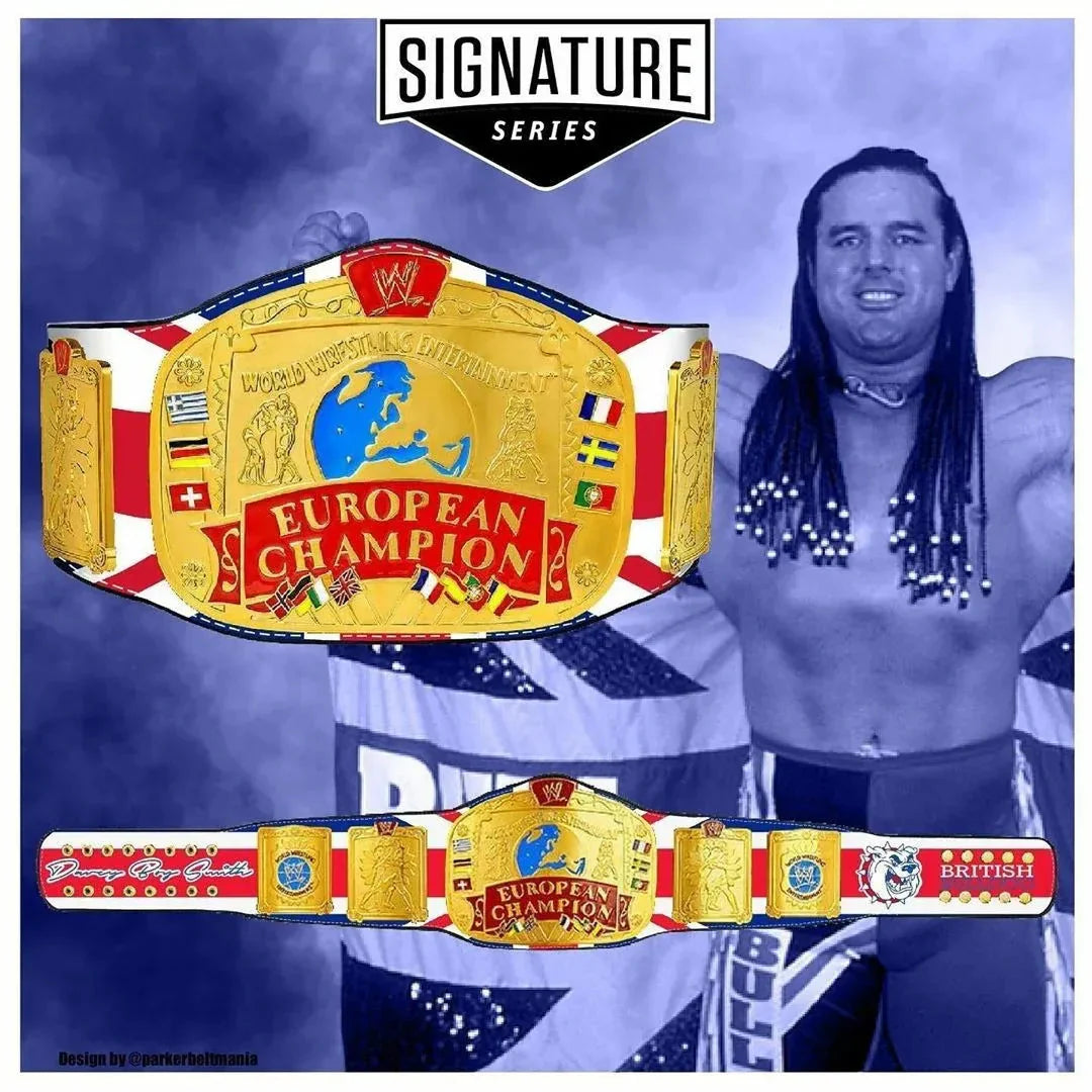 Europeon Signature Series Championship Replica Title ChampionshipBeltUS