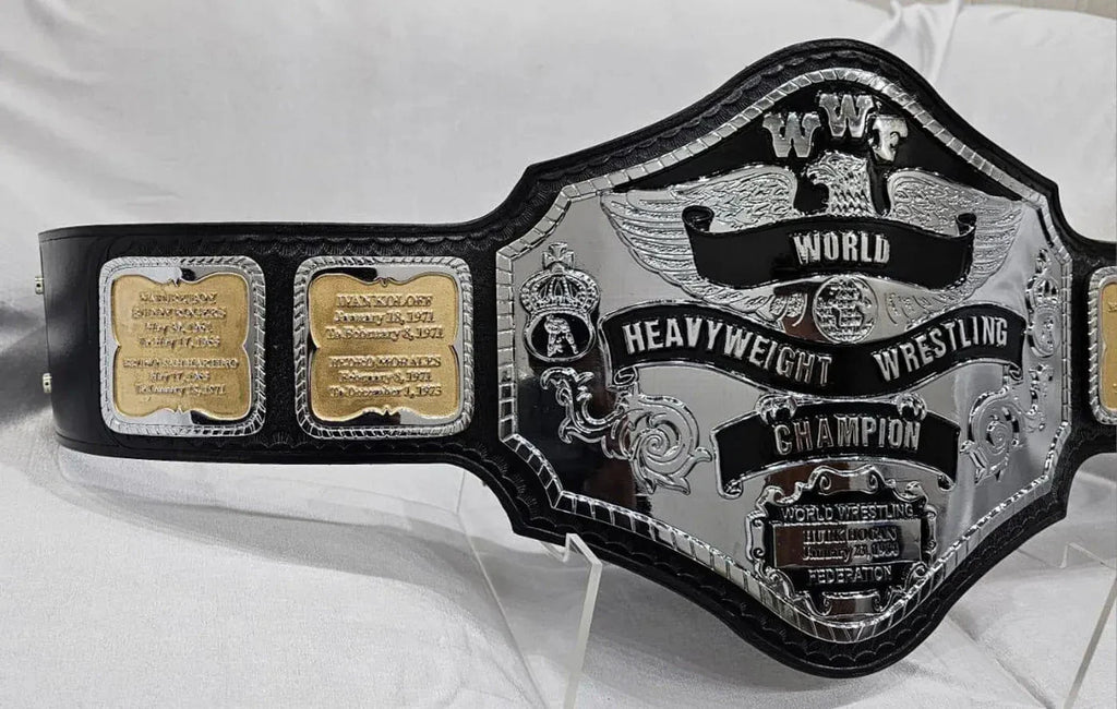 WWF Hulk Hogan Wrestling Heavyweight Championship Title Belt Replica ChampionshipBeltUS