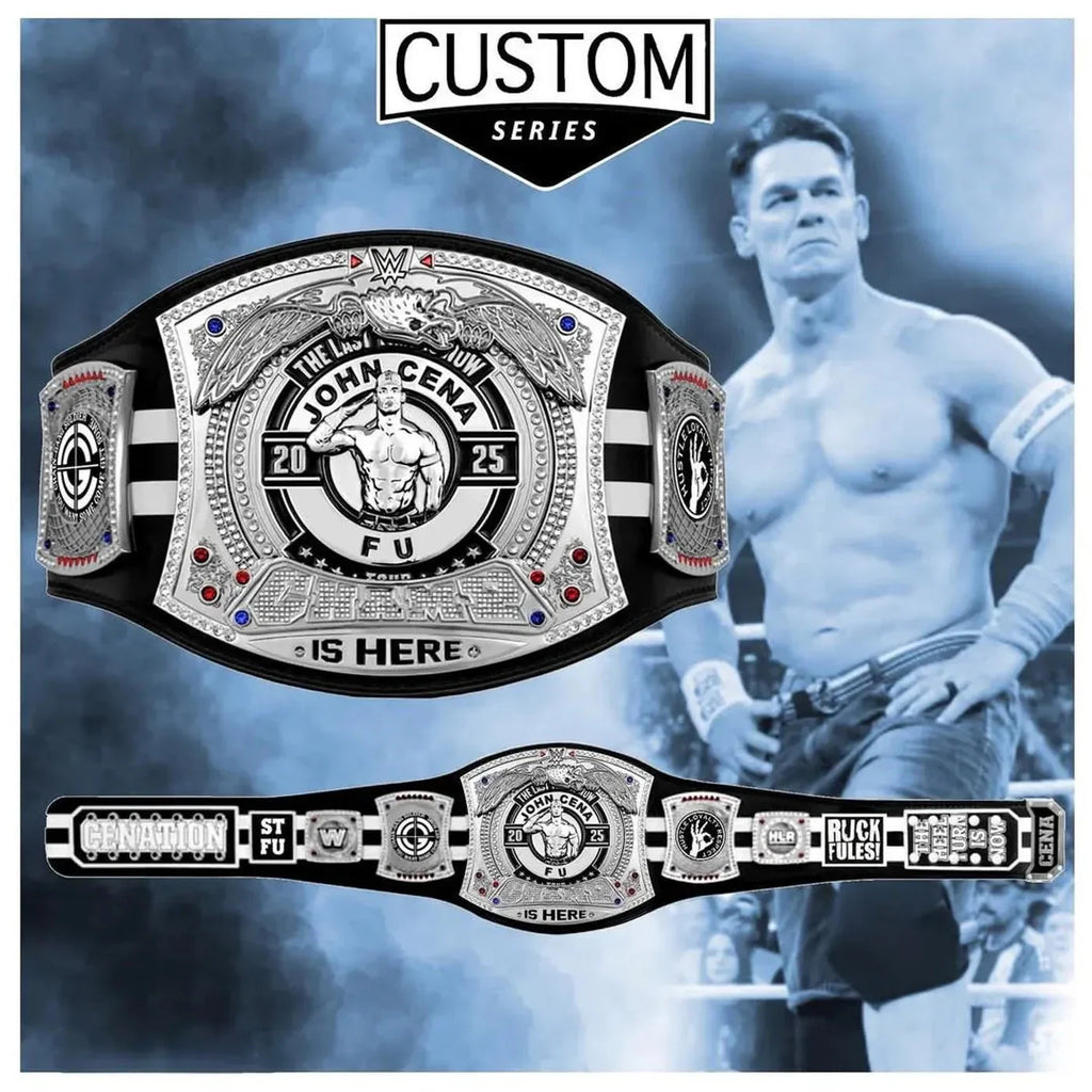 John Cena Custom Spinner Belt – Collector's ChampionshipBeltUS