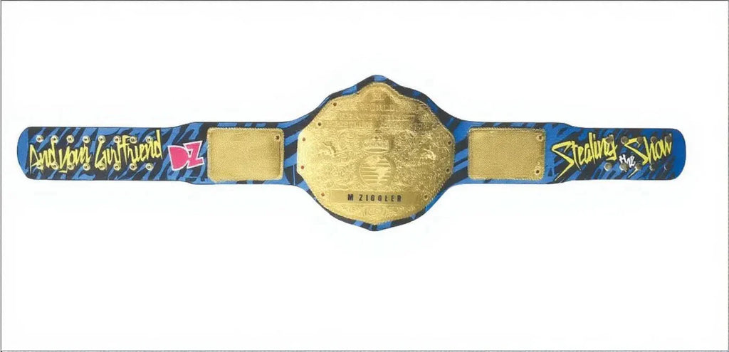 Custom Dolph Ziggler Big Gold World Heavyweight Championship Belt ChampionshipBeltUS