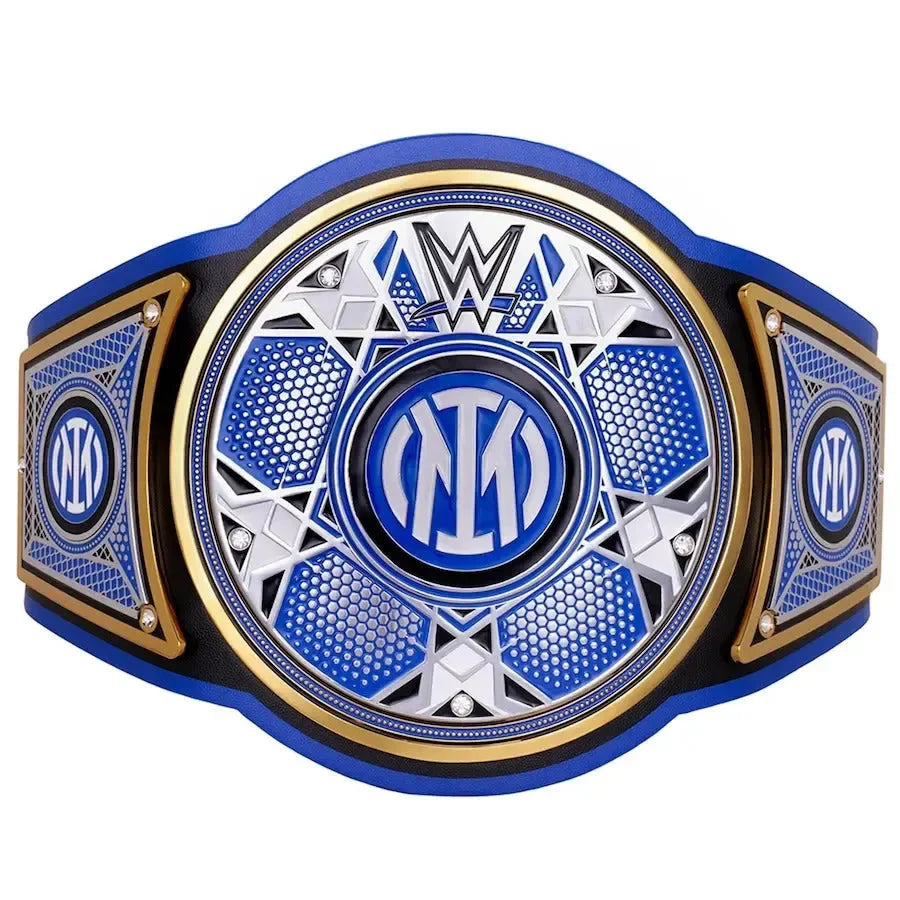 WWE x Inter Milan Legacy Champion Replica Belt – Iconic Wrestling & Soccer Fusion ChampionshipBeltUS