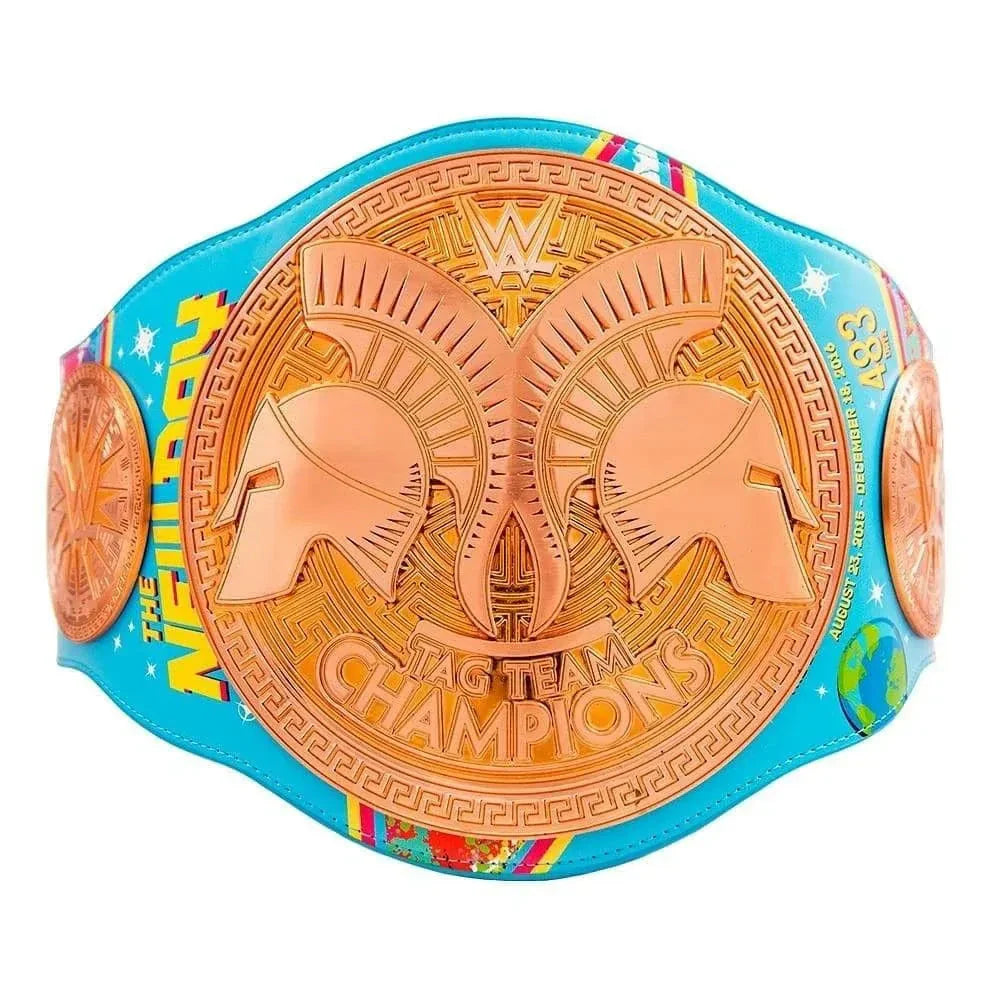 New Day Tag Team Championship Wrestling Title Belt ChampionshipBeltUS