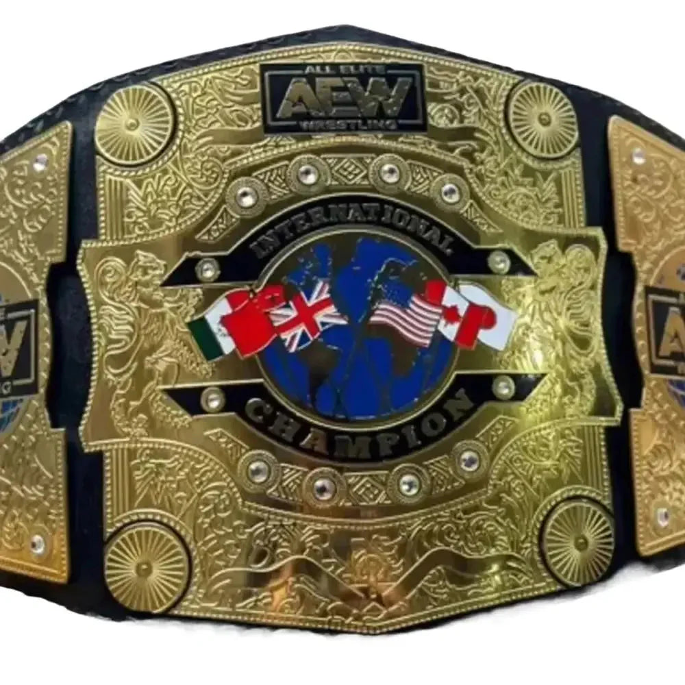 AEW All Atlantic Championship World Wide Wrestling Championship Belt ChampionshipBeltUS