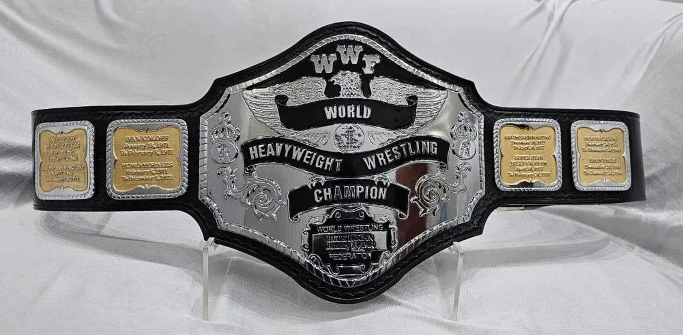 WWF Hulk Hogan Wrestling Heavyweight Championship Title Belt Replica ChampionshipBeltUS